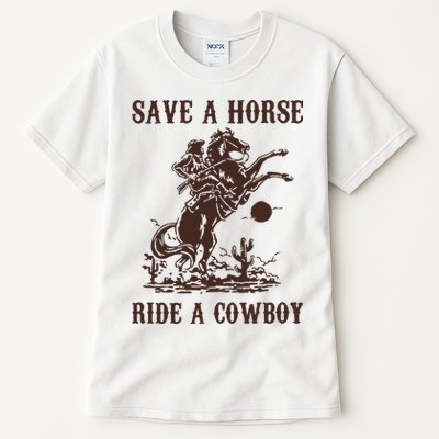 Save A Horse Ride A Cowboy Tall T-Shirt