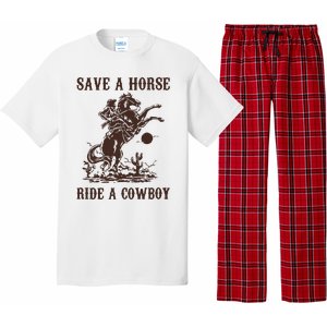 Save A Horse Ride A Cowboy Pajama Set