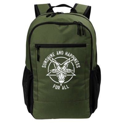 Sunshine And Happiness Heavy Metal For All Daily Commute Backpack