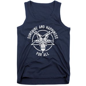 Sunshine And Happiness Heavy Metal For All Tank Top