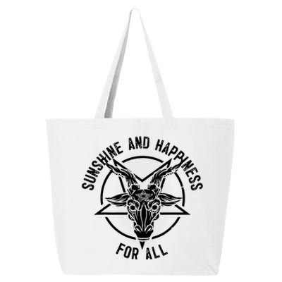 Sunshine And Happiness Heavy Metal For All 25L Jumbo Tote