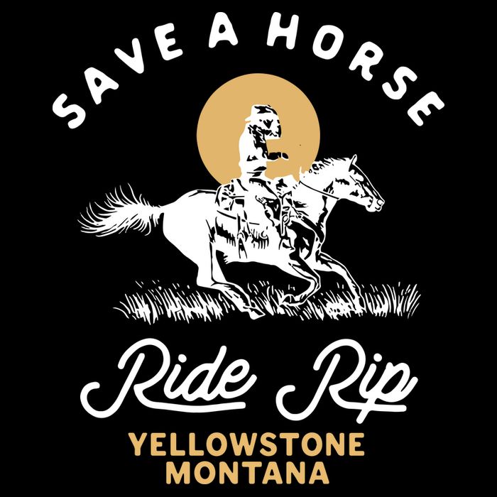 Save A Horse Ride Rip Montana Cowboy Cowgirl Western Bucket Hat