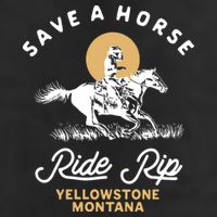 Save A Horse Ride Rip Montana Cowboy Cowgirl Western Beanie