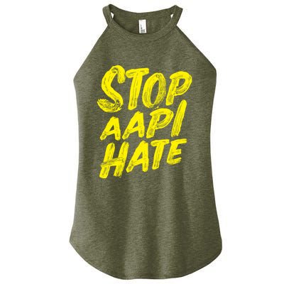 Stop Aapi Hate Women’s Perfect Tri Rocker Tank