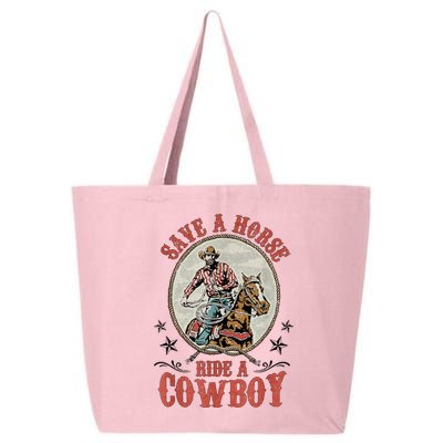 Save A Horse Ride A Cowboy 25L Jumbo Tote