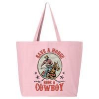 Save A Horse Ride A Cowboy 25L Jumbo Tote