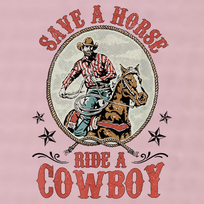 Save A Horse Ride A Cowboy 25L Jumbo Tote