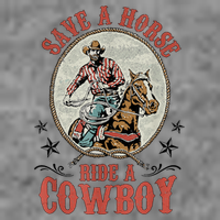 Save A Horse Ride A Cowboy Wool Snapback Cap