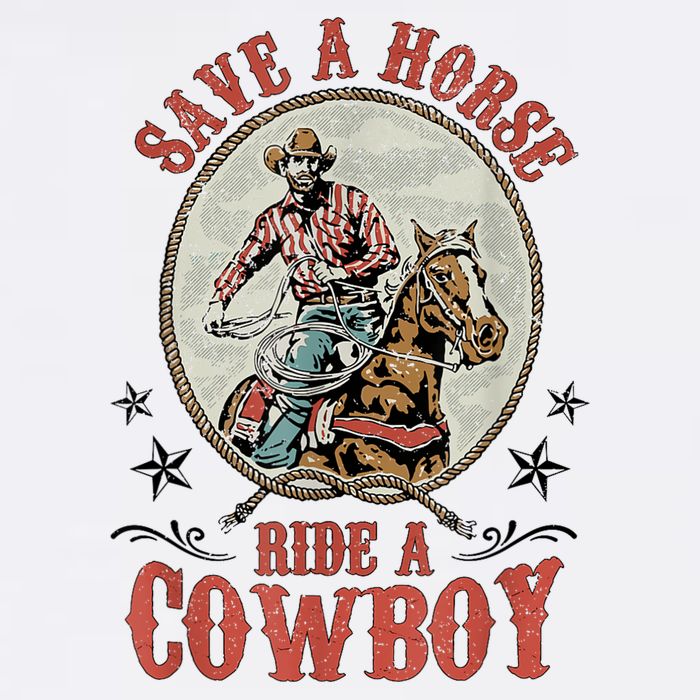 Save A Horse Ride A Cowboy Cooling Performance Crew T-Shirt