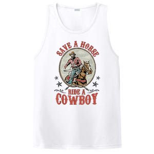 Save A Horse Ride A Cowboy PosiCharge Competitor Tank