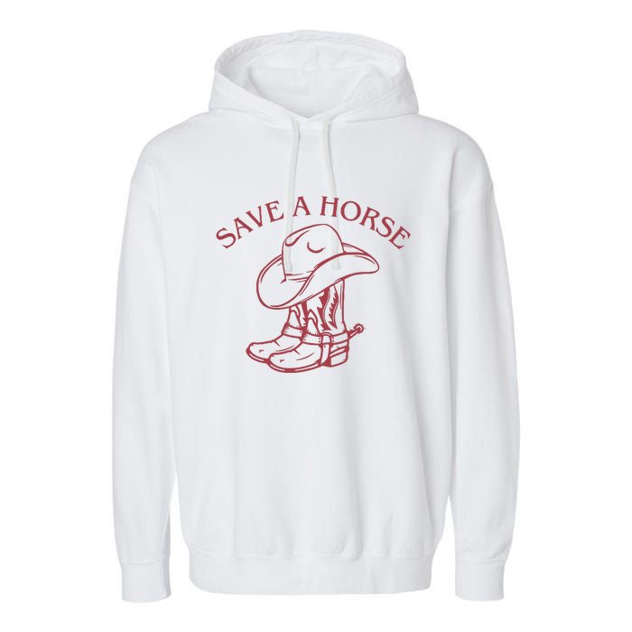 Save A Horse Garment-Dyed Fleece Hoodie