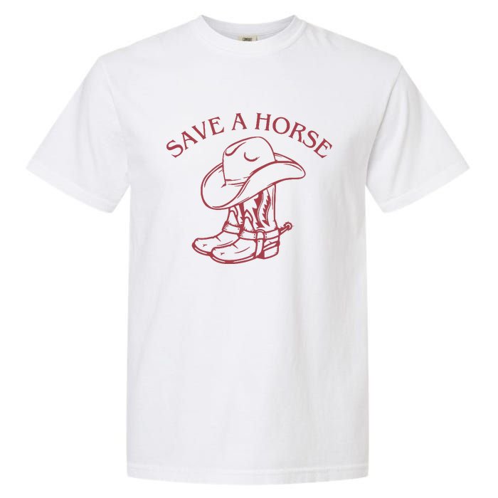 Save A Horse Garment-Dyed Heavyweight T-Shirt