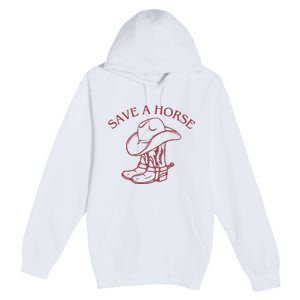 Save A Horse Premium Pullover Hoodie