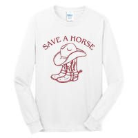 Save A Horse Tall Long Sleeve T-Shirt