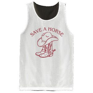 Save A Horse Mesh Reversible Basketball Jersey Tank