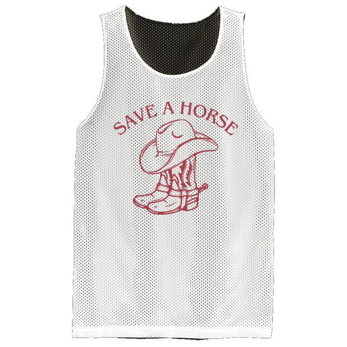 Save A Horse Mesh Reversible Basketball Jersey Tank