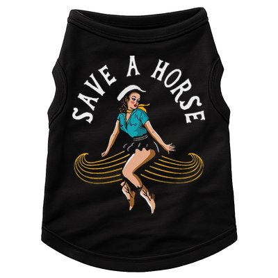 Save A Horse Ride A Mustache Free Moustache Rides Doggie Tank