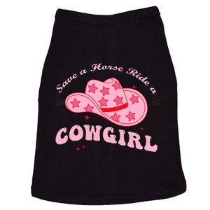 Save A Horse Ride A Cowgirl Doggie Tank