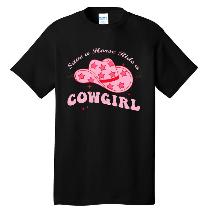 Save A Horse Ride A Cowgirl Tall T-Shirt