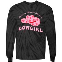 Save A Horse Ride A Cowgirl Tie-Dye Long Sleeve Shirt