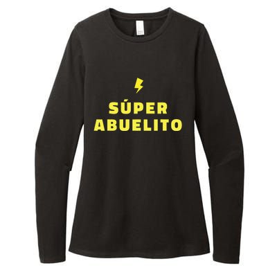 Súper Abuelito – Hispanic Grandpa Funny Womens CVC Long Sleeve Shirt