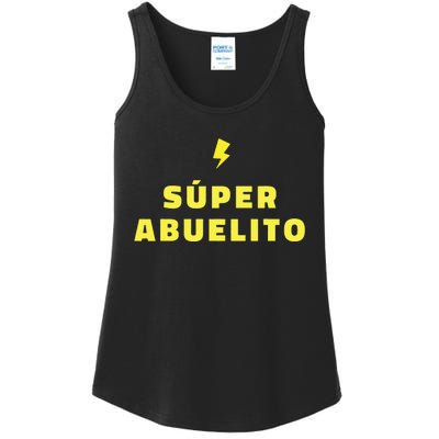 Súper Abuelito – Hispanic Grandpa Funny Ladies Essential Tank