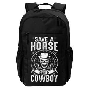 Save A Horse Ride A Cowboy Daily Commute Backpack