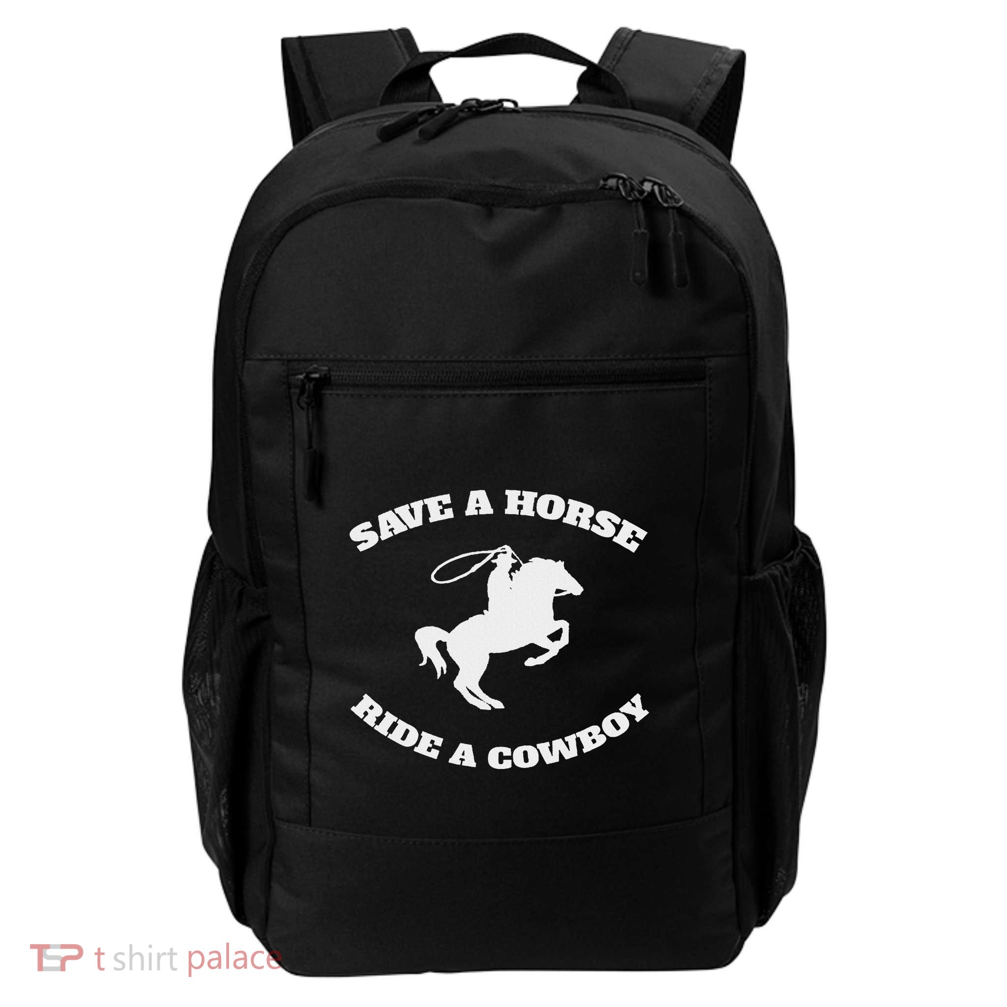 Save A Horse & Ride A Cowboy Is My Horse Ok Backpack