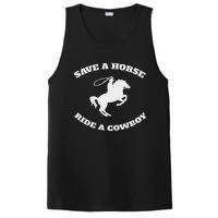 Save A Horse & Ride A Cowboy Is My Horse Ok PosiCharge Competitor Tank