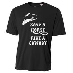 Save A Horse, Ride A Cowboy! Cooling Performance Crew T-Shirt