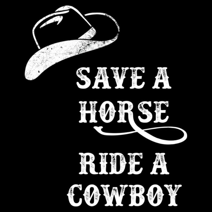 Save A Horse, Ride A Cowboy! Cooling Performance Crew T-Shirt