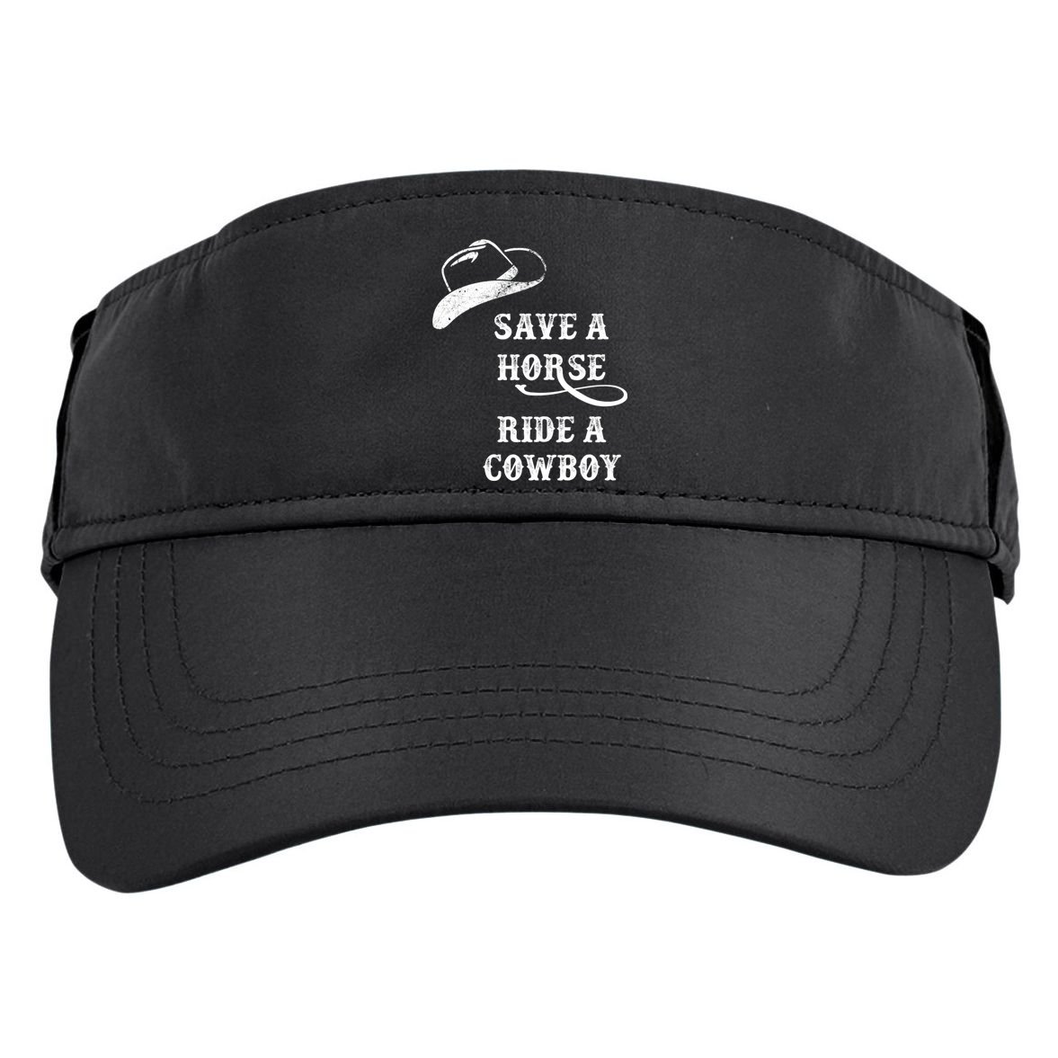 Save A Horse, Ride A Cowboy! Adult Drive Performance Visor