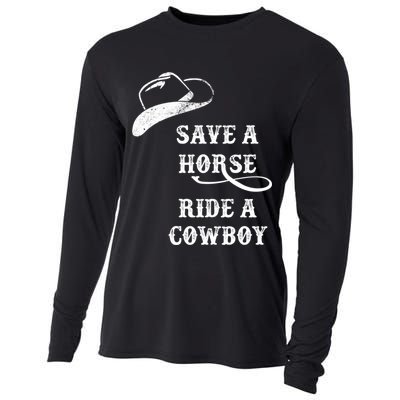 Save A Horse, Ride A Cowboy! Cooling Performance Long Sleeve Crew