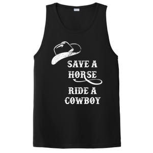 Save A Horse, Ride A Cowboy! PosiCharge Competitor Tank