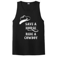 Save A Horse, Ride A Cowboy! PosiCharge Competitor Tank