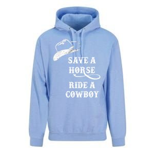 Save A Horse, Ride A Cowboy! Unisex Surf Hoodie