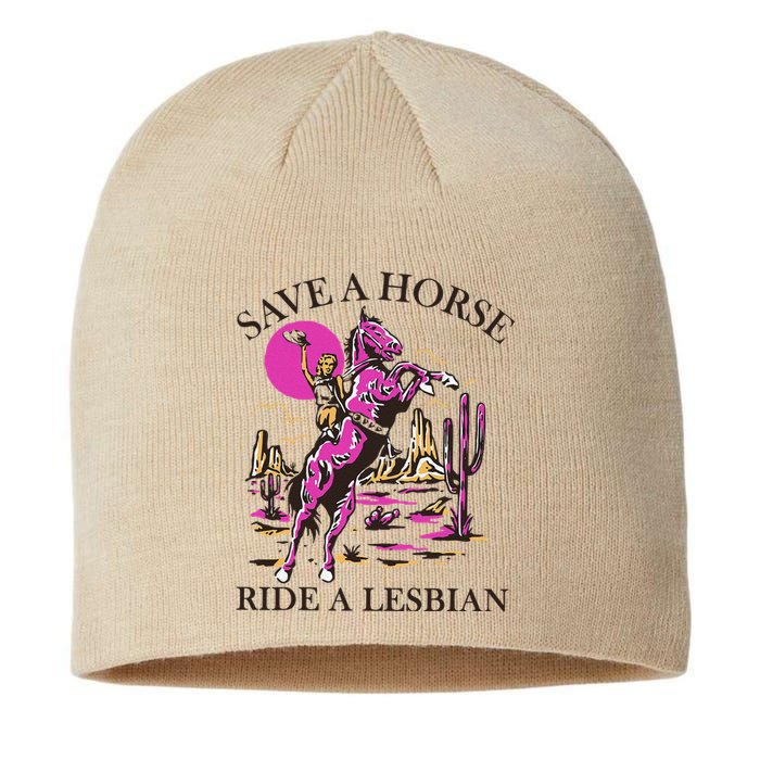 Save A Horse Ride A Lesbian Lgbt Sustainable Beanie