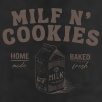 Stay At Home Milf N Cookies 7 Panel Mesh Trucker Snapback Hat