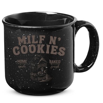 Stay At Home Milf N Cookies 15oz Campfire Ceramic Mug