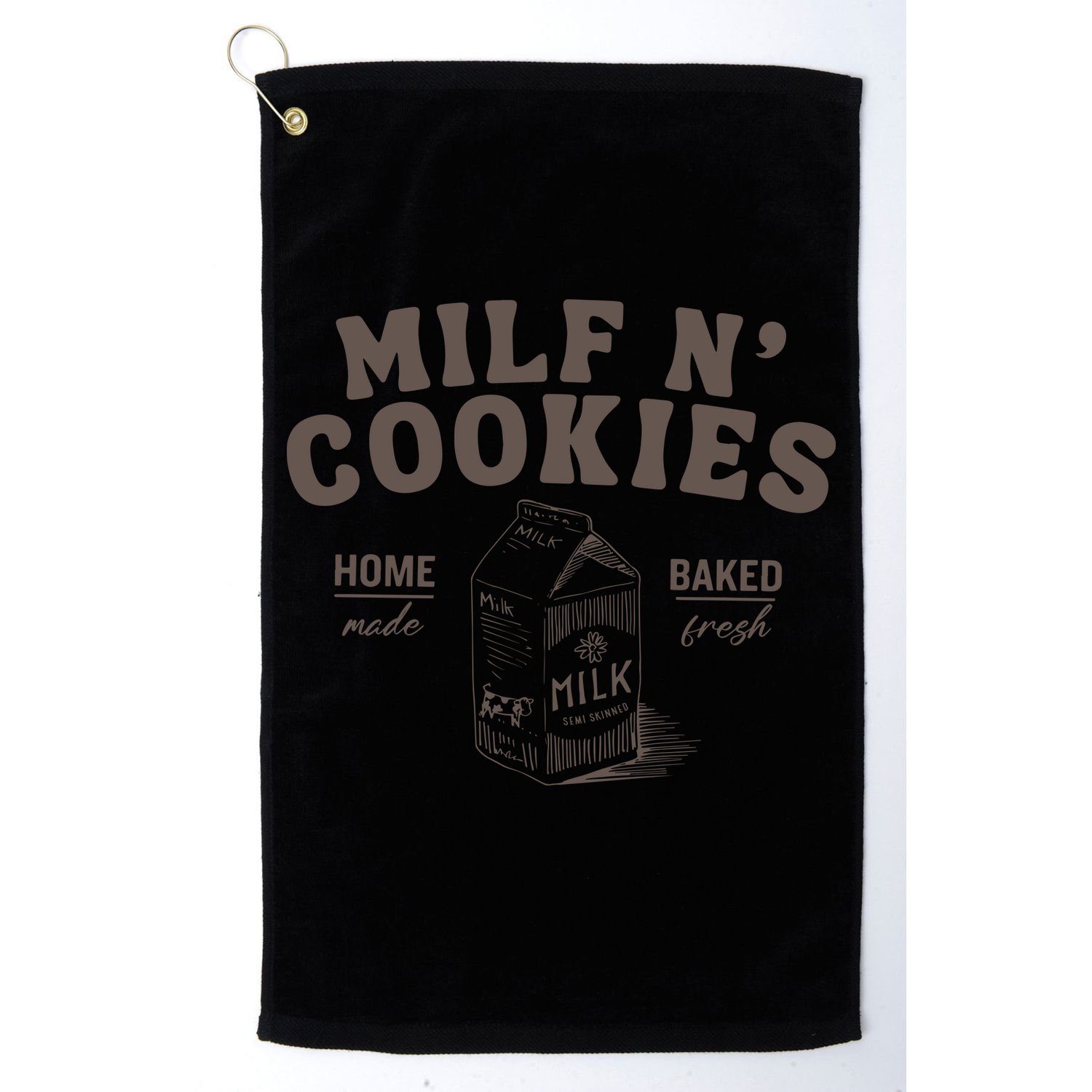 Stay At Home Milf N Cookies Golf Towel