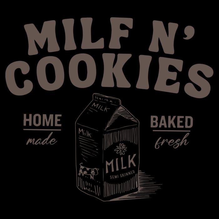 Stay At Home Milf N Cookies Wool Snapback Cap