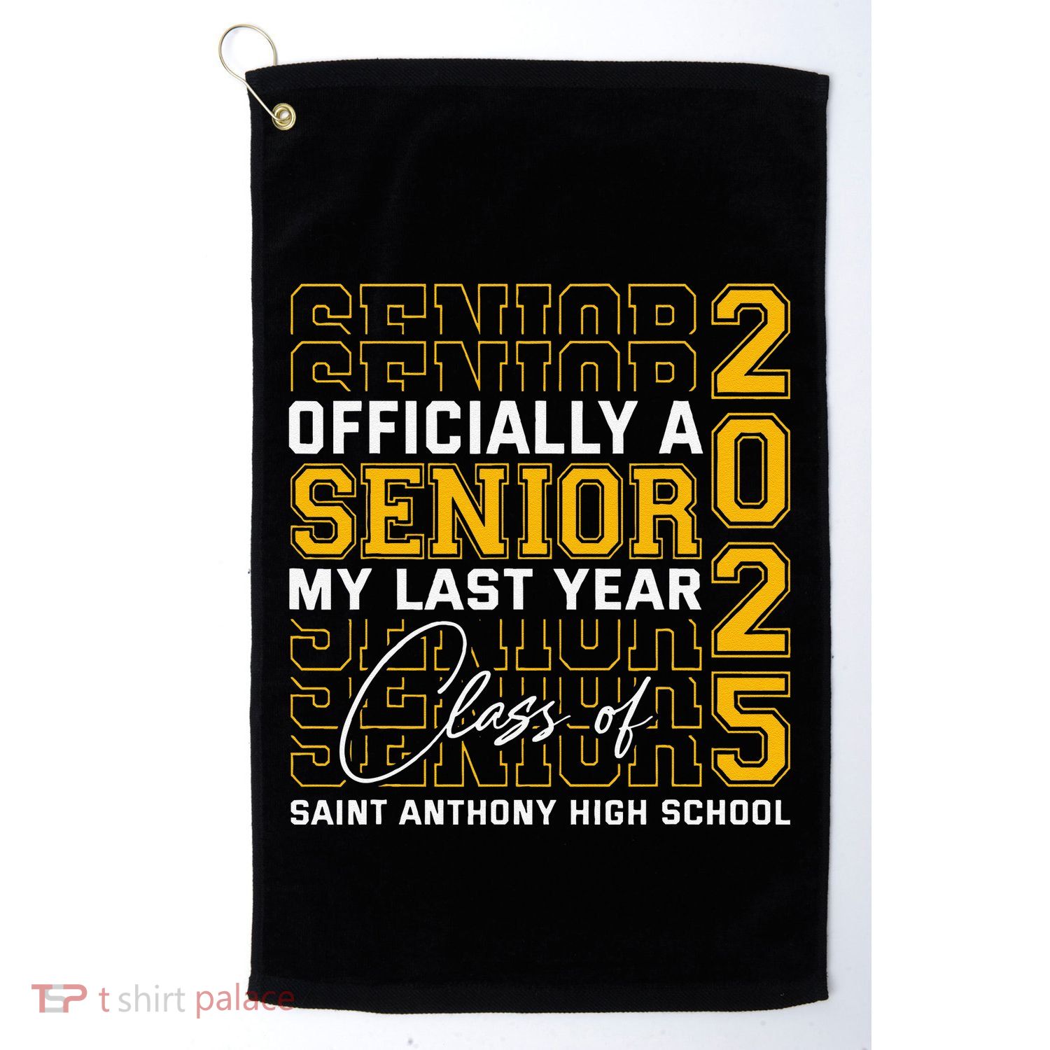 Saint Anthony High School Officially A Senior Class Of 2025 Golf Towel