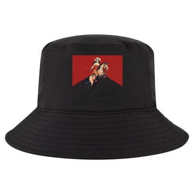 Save A Horse Ride A Cowgirl Cool Comfort Performance Bucket Hat