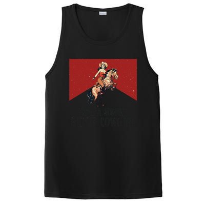 Save A Horse Ride A Cowgirl PosiCharge Competitor Tank