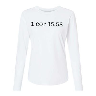 Steadfast And Immovable Womens Cotton Relaxed Long Sleeve T-Shirt