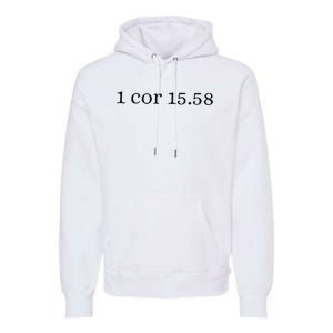 Steadfast And Immovable Premium Hoodie