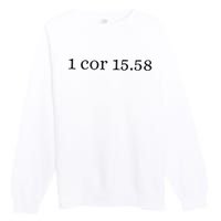 Steadfast And Immovable Premium Crewneck Sweatshirt