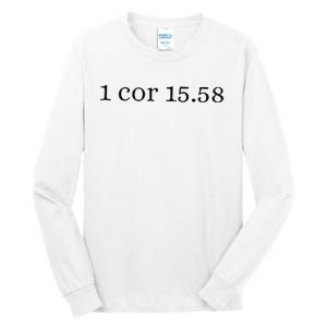 Steadfast And Immovable Tall Long Sleeve T-Shirt