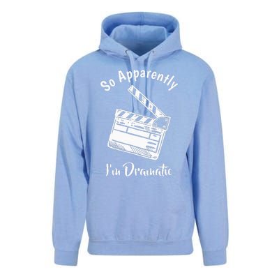 SO APPARENTLY I'M DRAMATIC Funny Actor Actress Acting Gift  Unisex Surf Hoodie