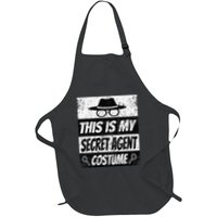 Secret Agent Inspector Spy Costume Retro Spy Apron